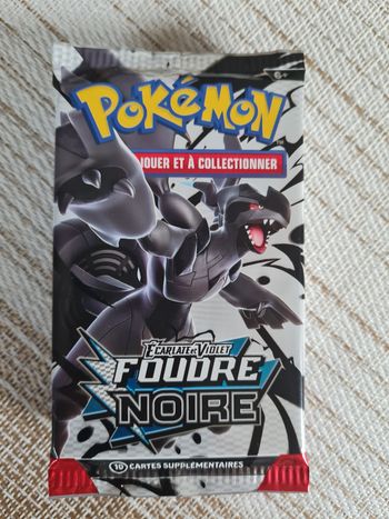Pokemon EV10.5 Lot de 10 boosters Foudre Noire