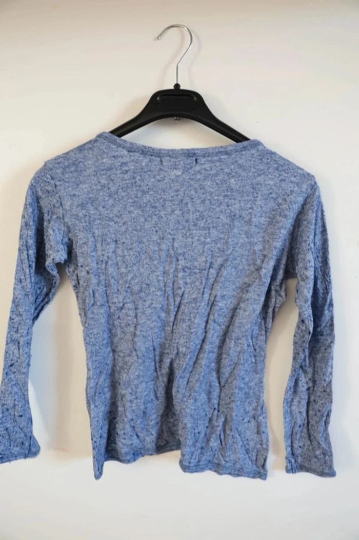 C54 blouse bleu Monoprix T2 - photo numéro 2