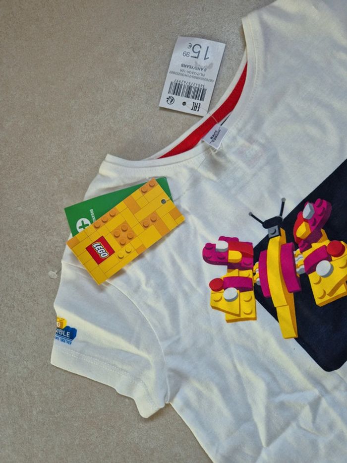 Tee-shirt okaidi lego 8 ans - photo numéro 2