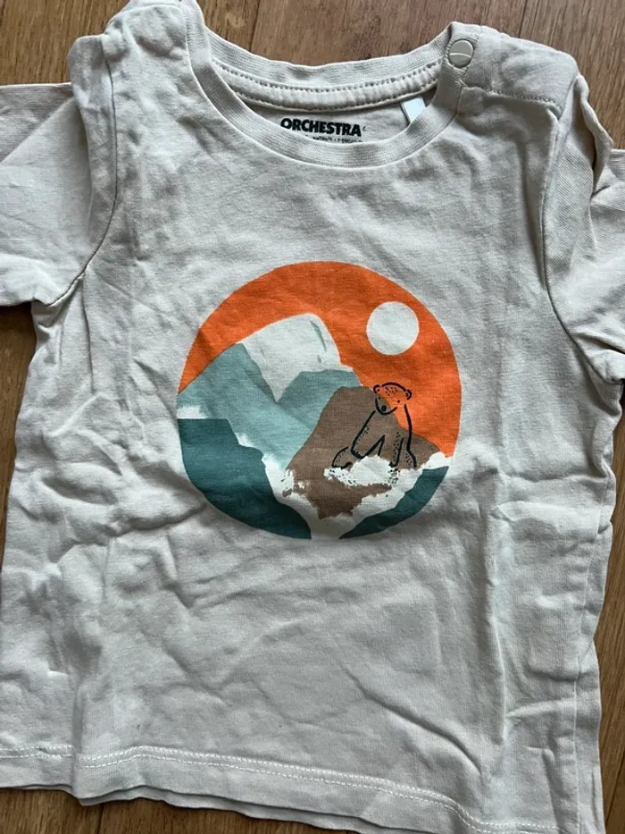 TEE shirt manches longues orchestra 9 mois - photo numéro 3