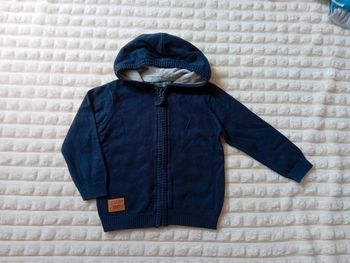 Gilet à capuche garçon 18mois 💙🩵