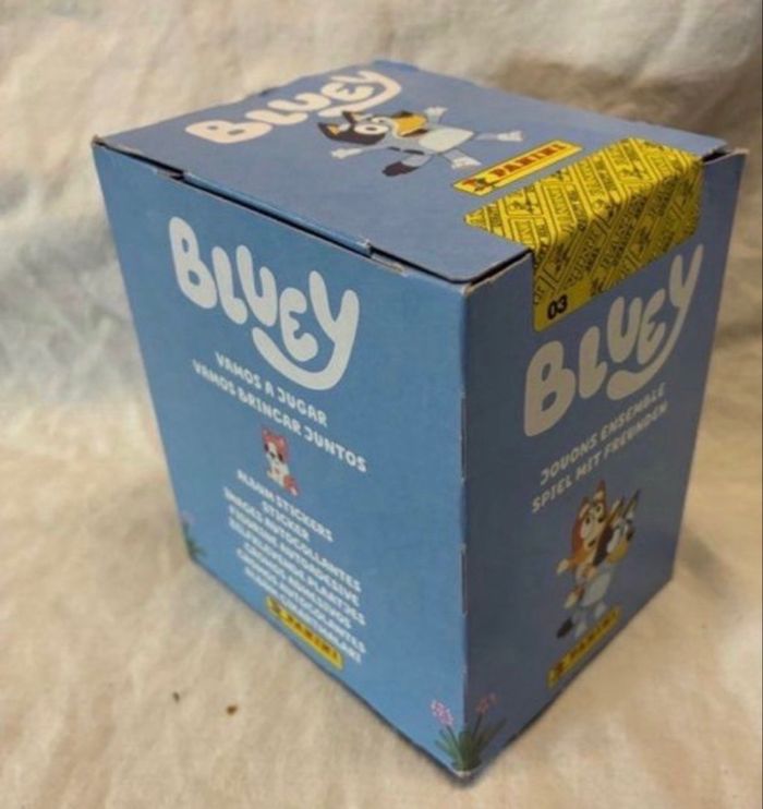 Box panini 36 sachets bluey