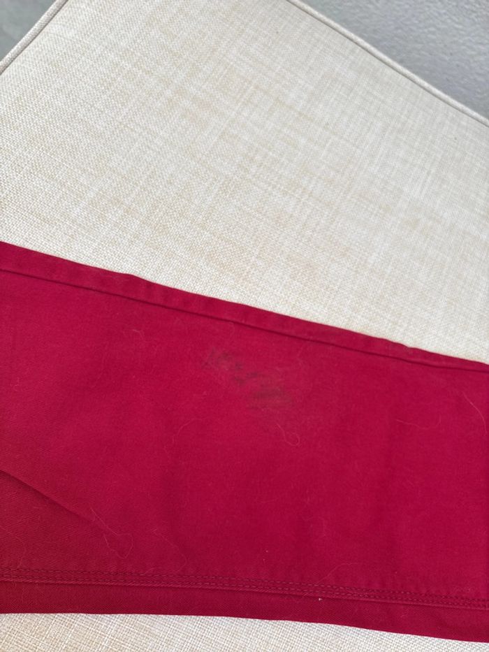Pantalon rouge bordeaux taille 10 ans - photo numéro 8