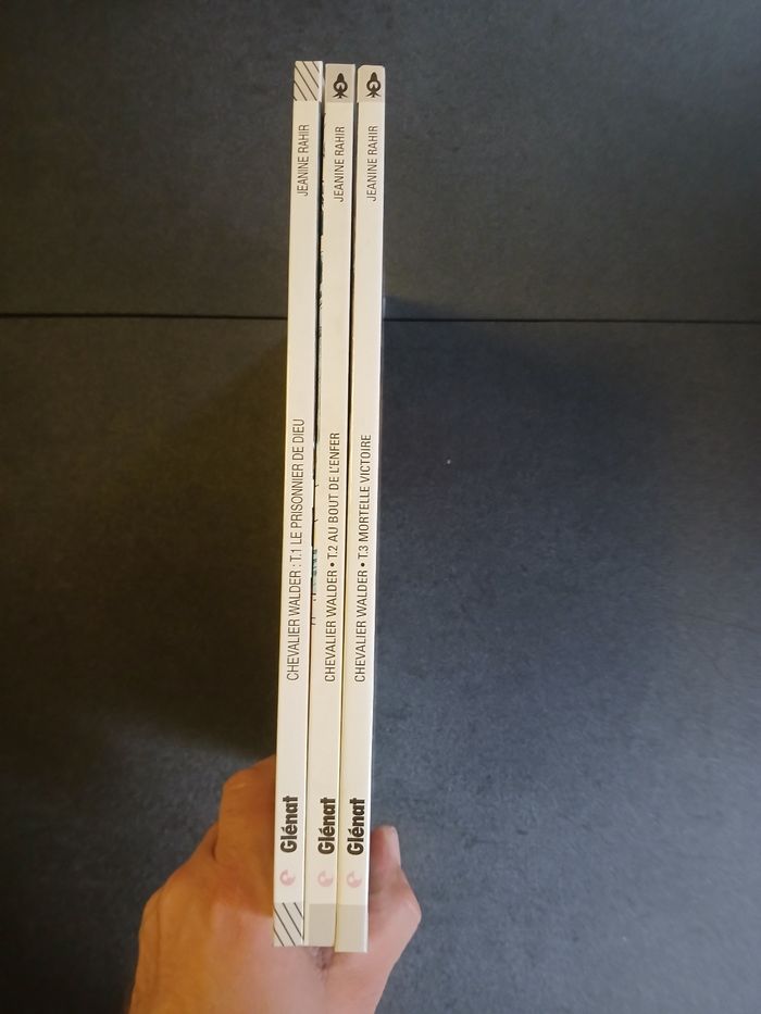 Lot de 3 bd chevalier walder 1 à 3,EO - photo numéro 2