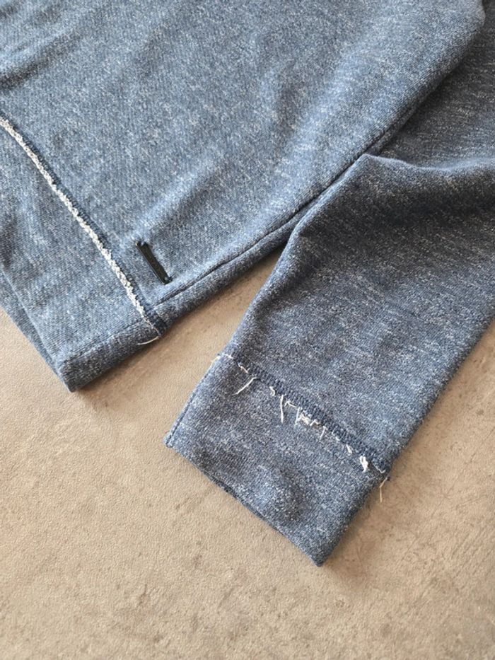Sweat pull coton Calvin Klein gris chiné taille M - photo numéro 4