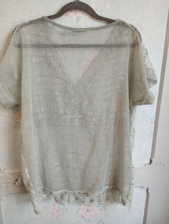 Haut en maille taille 44 46 - photo numéro 6