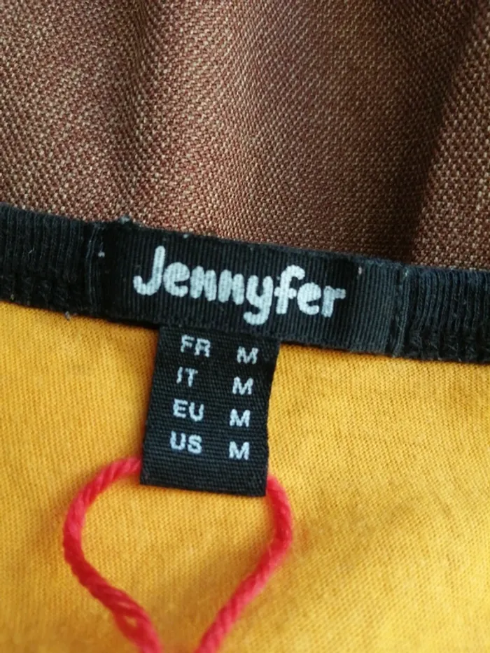 Débardeur jaune moutarde fines bretelles feminist / jennyfer / (M) - photo numéro 5