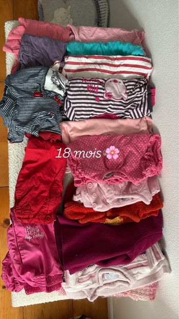 Vêtement bébé fille 18 mois