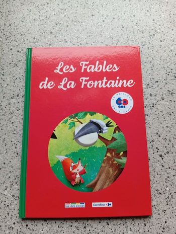 Livre les fables de la fontaine 