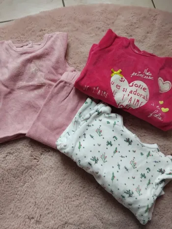 Lot de 3 pyjamas 18 mois