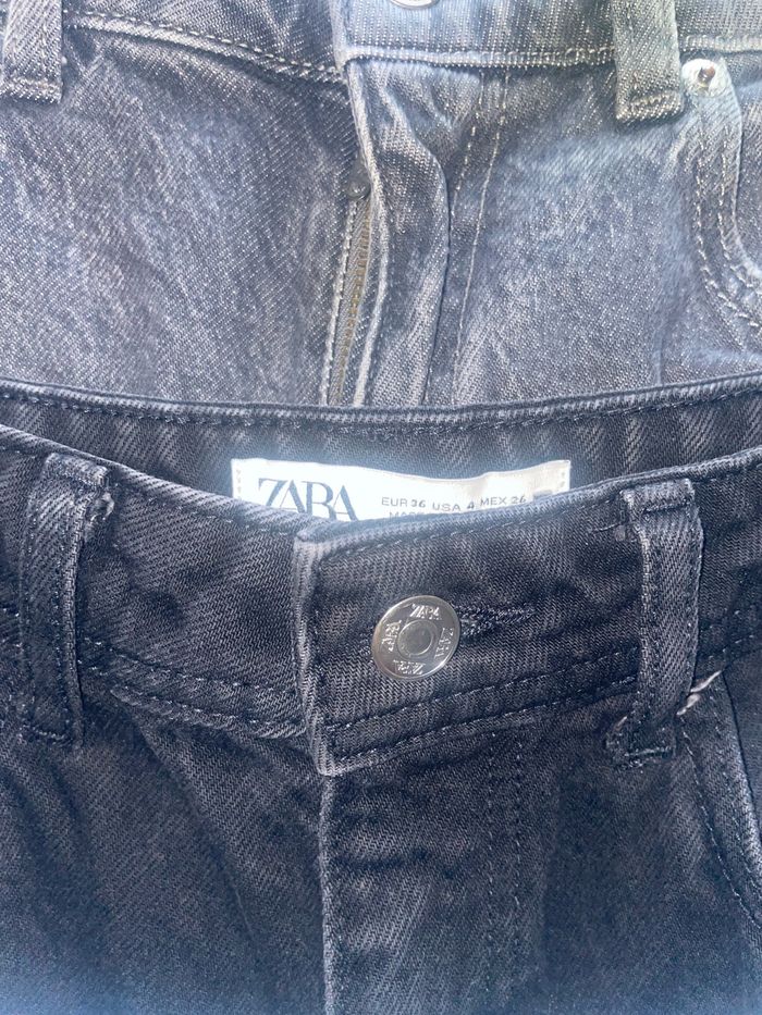 jean mom zara taille 36 - photo numéro 4