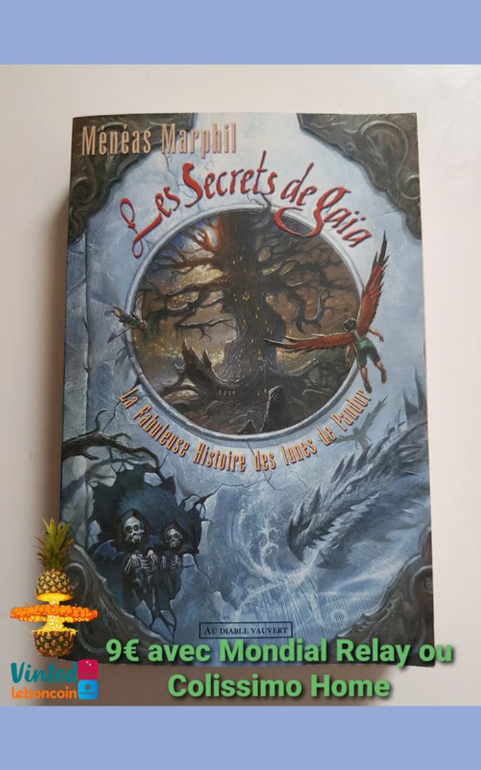 Ménéas Marphil (Auteur) La fabuleuse histoire des lunes de Pandor - Tome 3 : Les secrets de Gaia