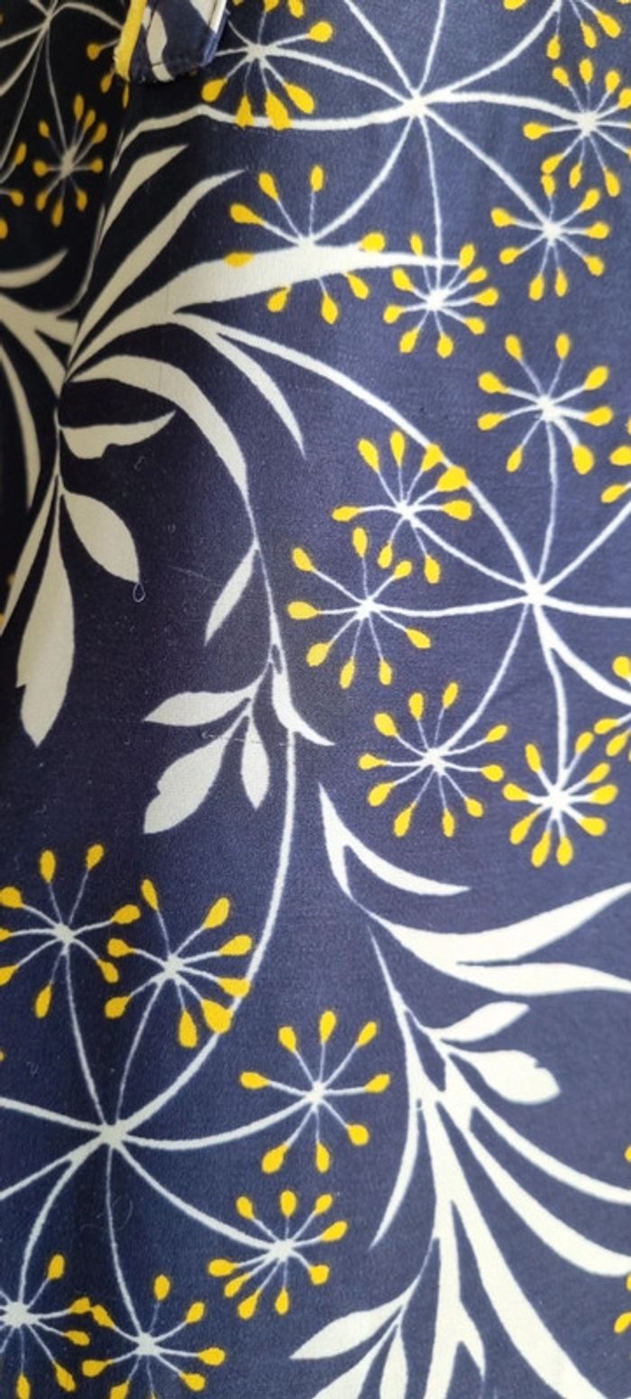 Tunique bleue à motifs - photo numéro 2