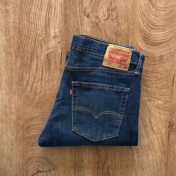 Jean/pantalon bleu Levi's 512 slim tapered, homme, taille : W 36 (46 taille française)