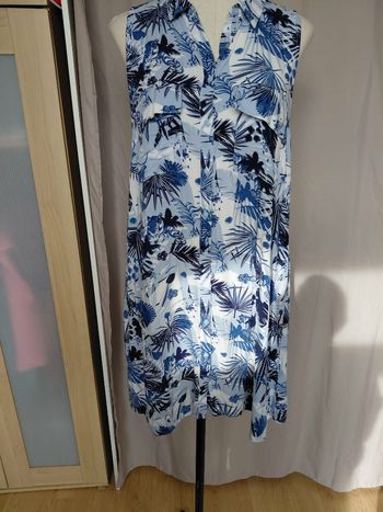 Très jolie tunique ou robe courte d'été femme T L 