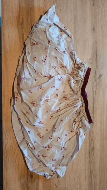 Jupe taille elastiquee