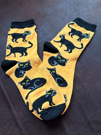 Chaussettes chat