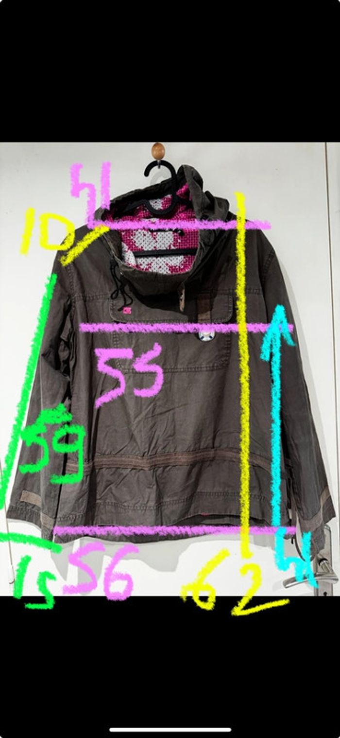 Roxy, veste coupe-vent à capuche, taille S/36 - photo numéro 9