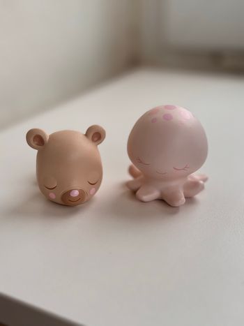 Lot de 2 tonies -  les copains du dodo - doudou nounours et doudou poulpe