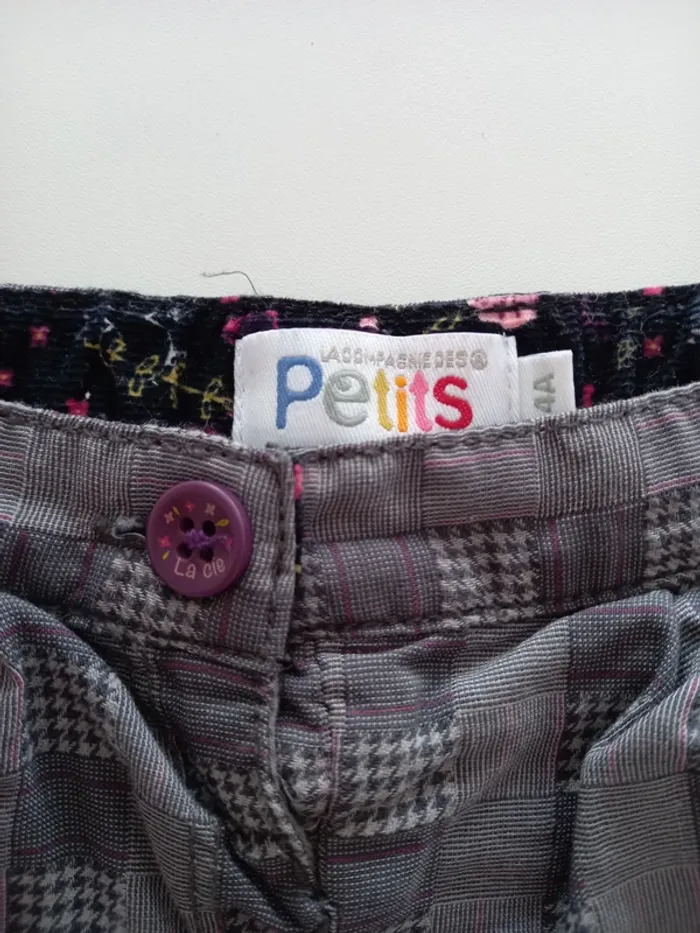 Joli short à carreaux LCDP - photo numéro 3