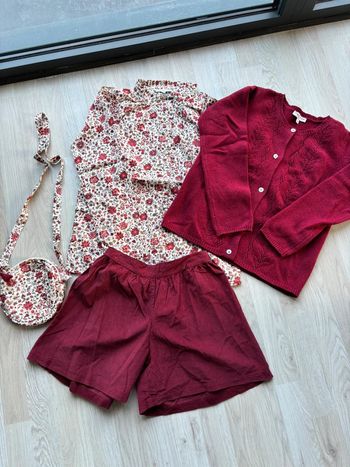 Ensemble Marie Puce 12 ans