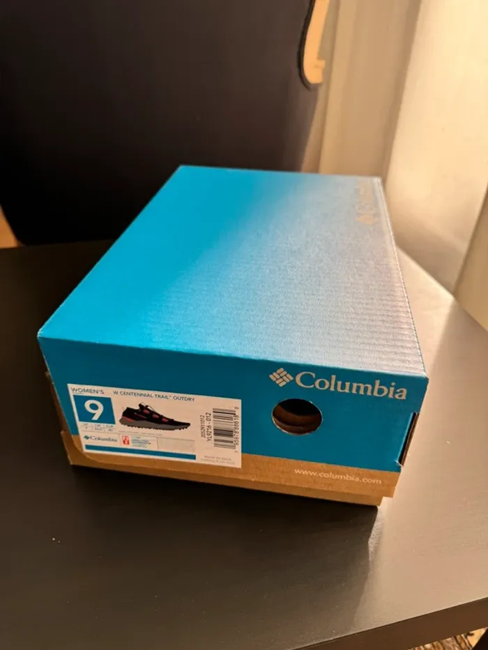 Columbia Centennial Trail Outdry taille 40 noir rouge corail - photo numéro 10