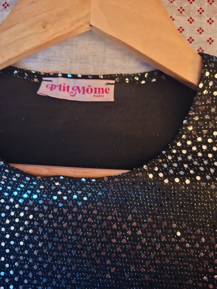 Robe de fêtes paillettes et tulle 10 ans - photo numéro 3