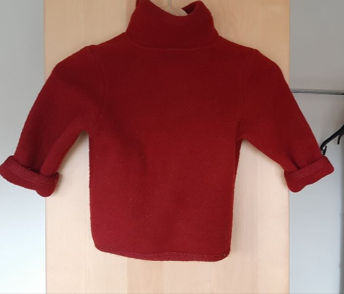 Veste en laine vierge * isabella g * 104 - photo numéro 4