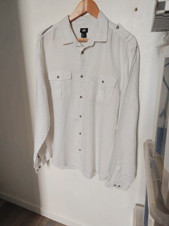 Chemise en lin homme H&M