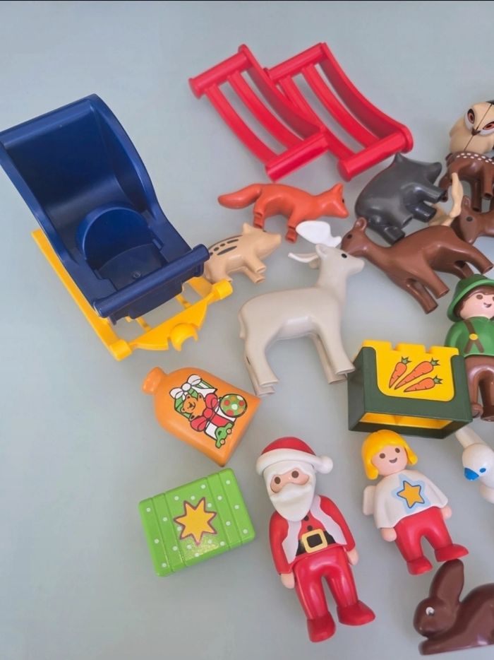 123 playmobil calendrier de l'avent Noel en forêt 5497 complet - photo numéro 4