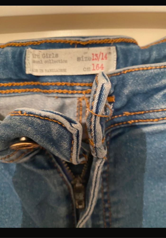 Jean fille Zara taille 13/14 ans - photo numéro 2