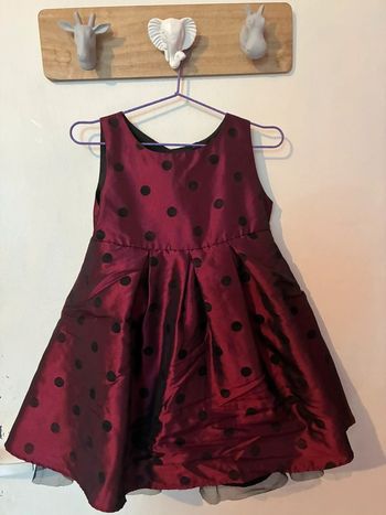 Magnifique robe à reflets changeant, taille 23 mois.