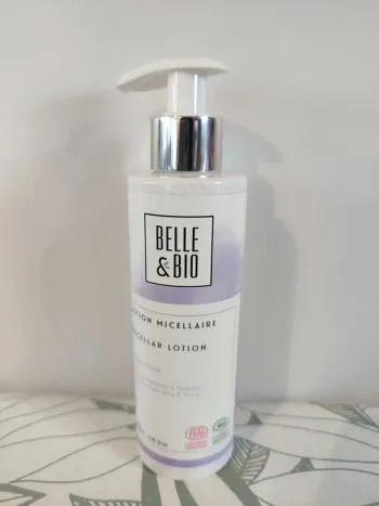 Belle & bio lotion micellaire nettoyant hydratant et tonifiant 200 ml valeur 12€ date 01/2025