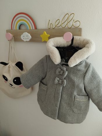 Manteau tape a l'oeil