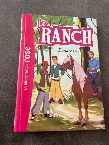 Livre bibliothèque rose le ranch tome 15