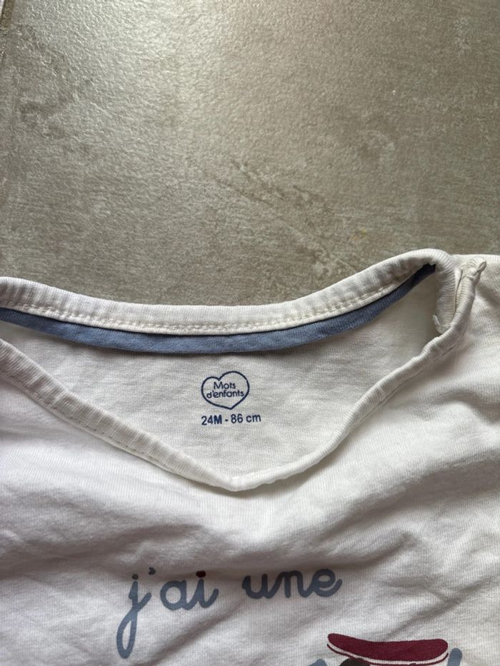 Manche longue bébé 24 mois - photo numéro 2