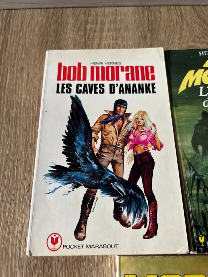 Lot 5 livres Bob Morane - Éditions anciennes Marabout (années 60-70) - photo numéro 6