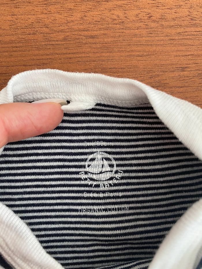 Body tee shirt intégré Petit Bateau - photo numéro 3