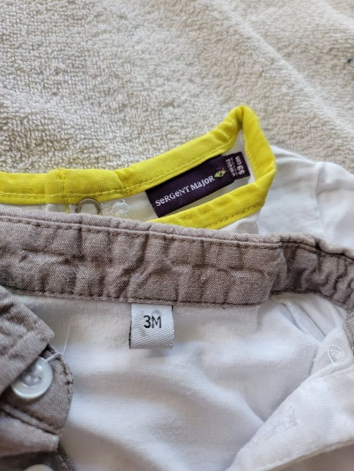 Lot de 8 tee-shirts manches courtes garçon 3 mois - photo numéro 9