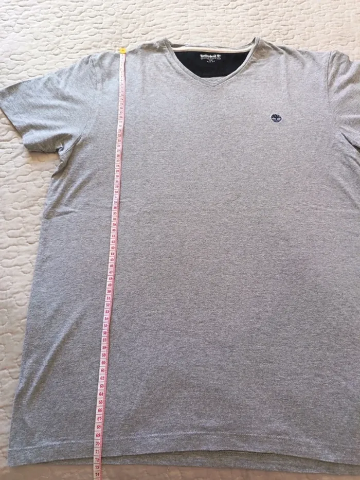 T-shirt gris Timberland homme taille L - photo numéro 6