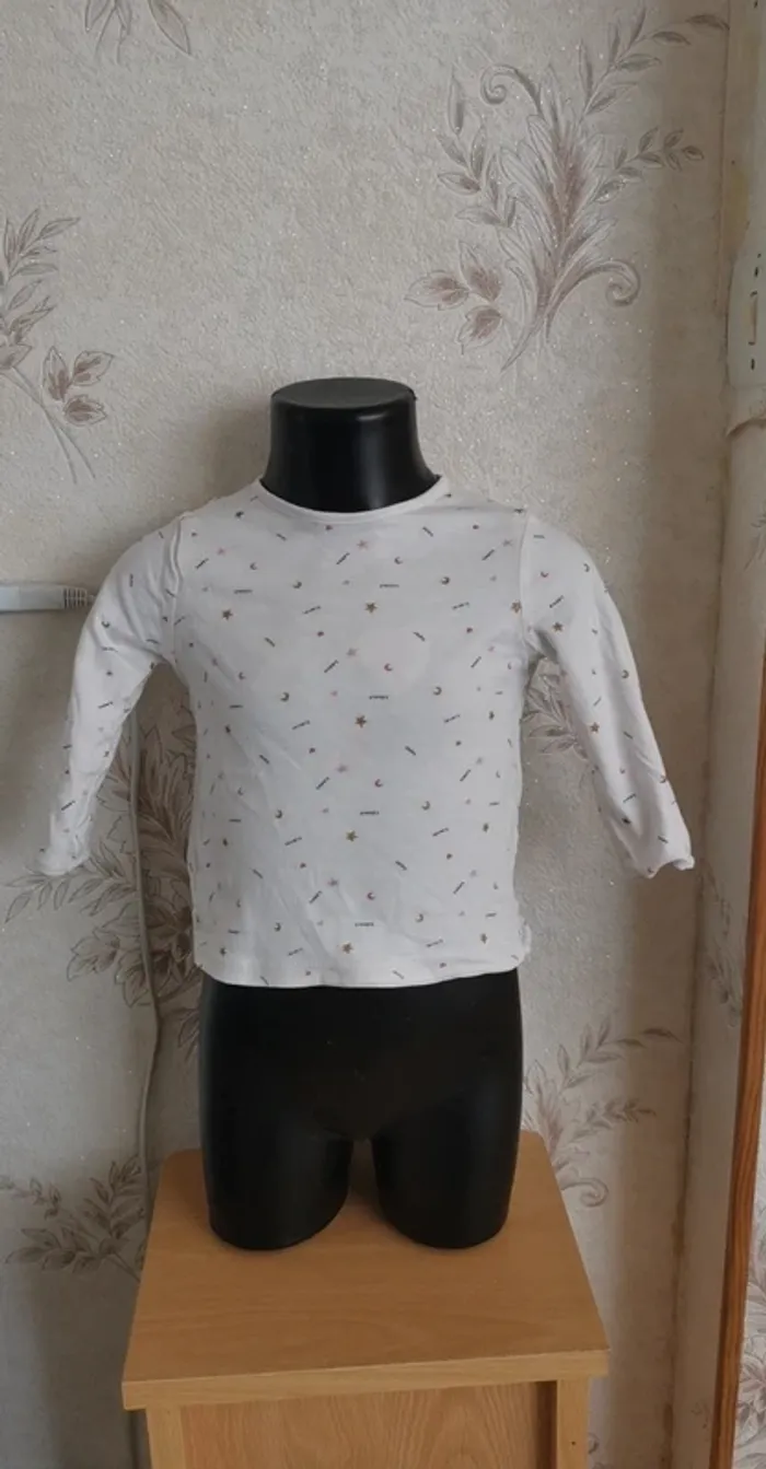 🌸 Jolie T-shirt réversible manche longue 🌸 - photo numéro 2