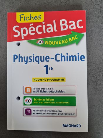 Spécial bac physique chimie 1ere