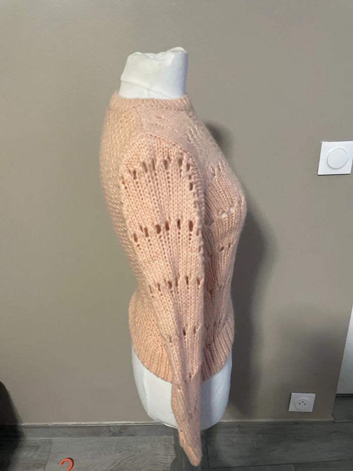 Pull rose poudré - photo numéro 2