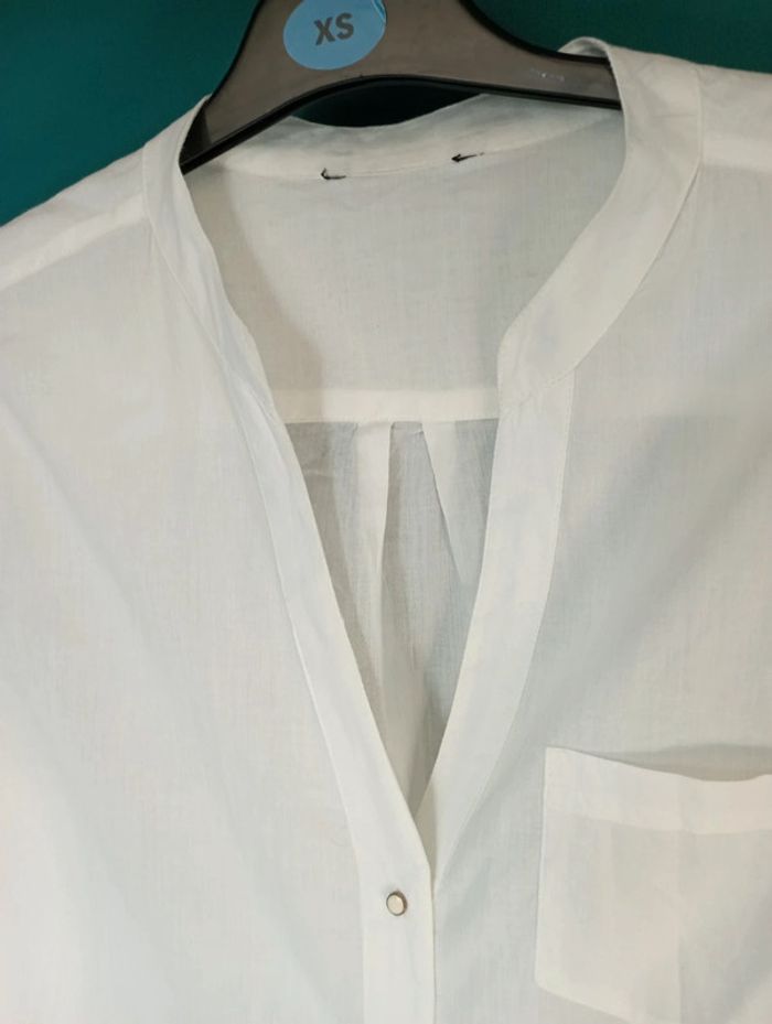 Chemise coton blanc - photo numéro 4
