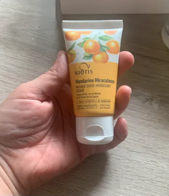 Masque givré hydratant visage mandarine miraculeuse
