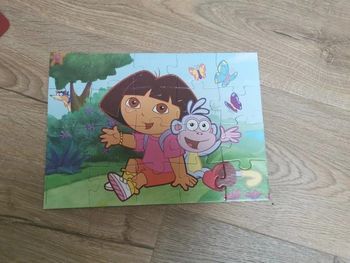 2 puzzles dora 20 pièces