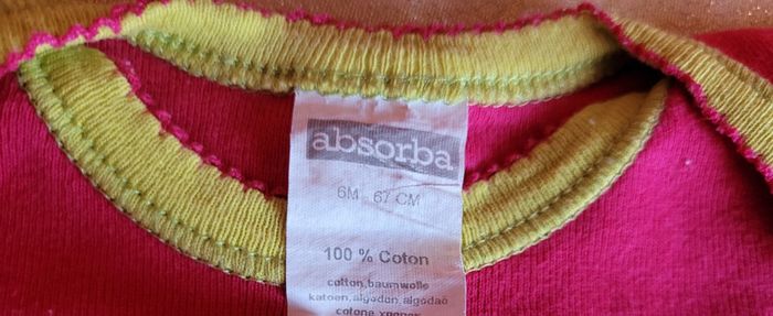 Lot de 3 bodies fille Absorba - photo numéro 4