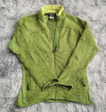 💚✨ Patagonia R2 Fleece Jacket – Vintage – Vert Chartreuse ✨💚