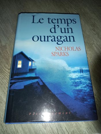 livre le temps d'un ouragan de nicholas sparks