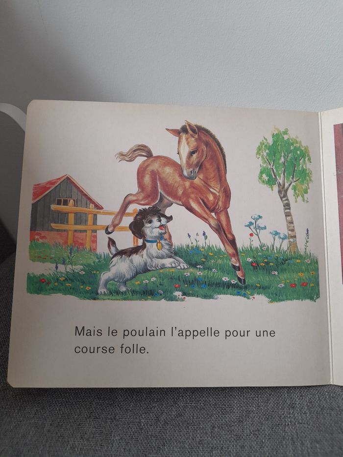 Livre cartonné vintage : Bobby à la ferme - photo numéro 6